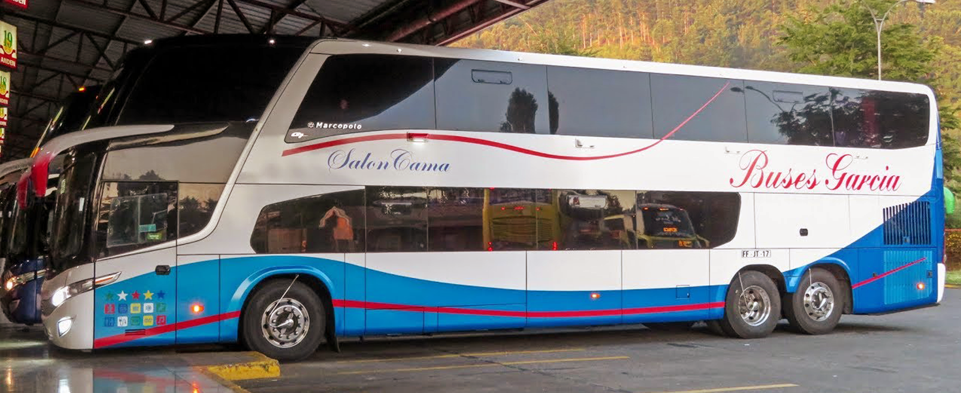 Buses García travelling in Chile