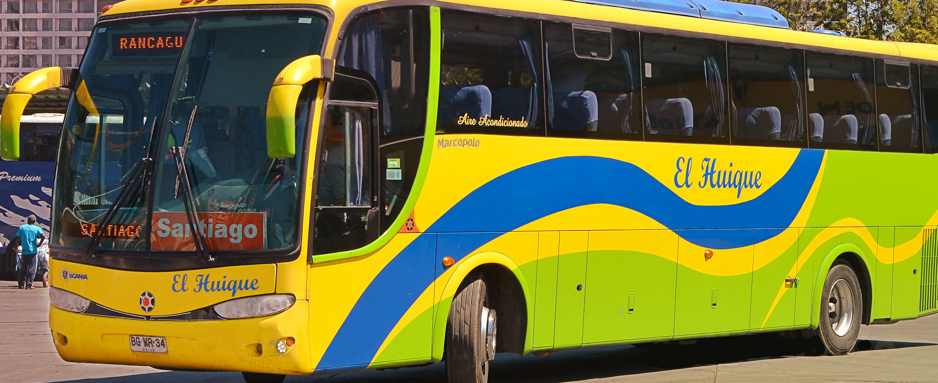 Pullman El Huique travelling in Chile