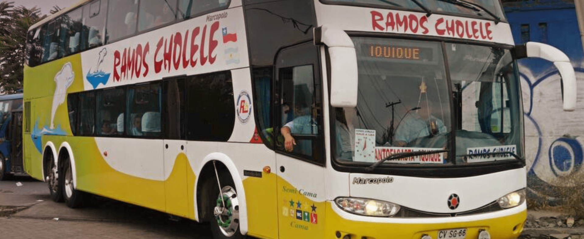 Ramos Cholele travelling in Chile