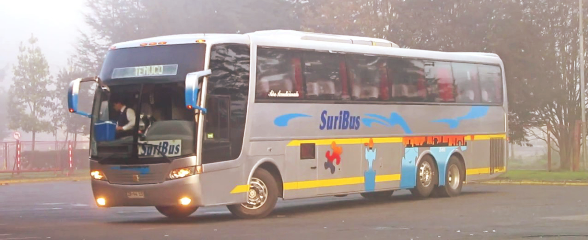 Suribus travelling in Chile