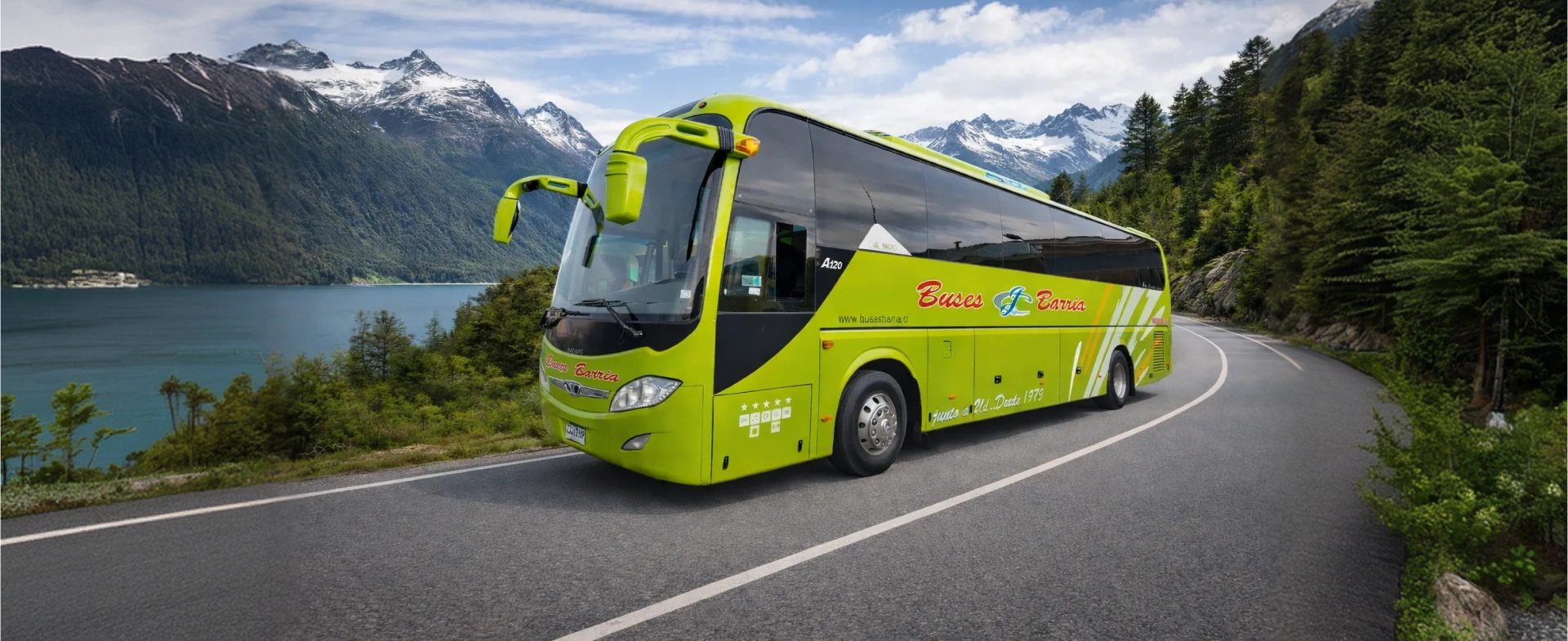 Buses Barría Ghisoni travelling in Chile